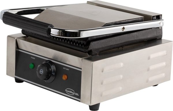 Kontaktgrill / Klemgrill - Rillet overflade - 320 x 410 mm