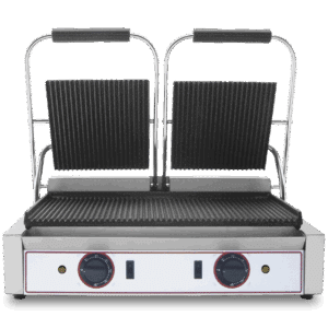 Kontaktgrill / Klemgrill - Turbo - 2 x 335 x 230 mm