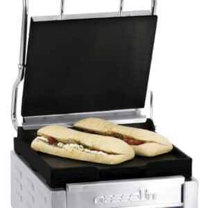 Kontaktgrill Premium lille glat - glat med timer