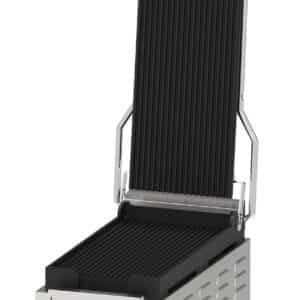 Kontaktgrill Premium rillet - rillet med timer - XS