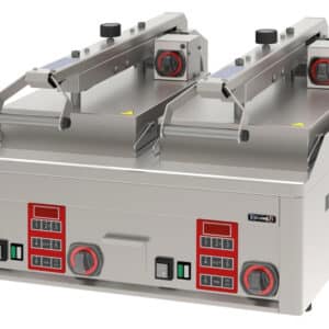 Elektrisk Clam kontaktgrill - Halvautomatisk dobbelt